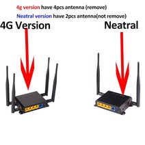 KuWFi WE826 4G LTE 라우터 Openwrt 무선 잠금 해제 Sim Wifi CAT4 150Mbps 모뎀 4 안테나 및 카드 슬롯, [02] Version-1, [01] Black, 01 Black_02 Version-1