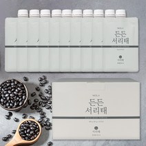 노라 국산 검은콩 서리태 쉐이크 10팩/ 국산 서리태 다이어트 체중관리 체중조절 식단 식사대용 곡물쉐이크, 서리태쉐이크 1박스 (10개입X40g)