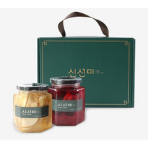 [신선미수제청] 수제 과일청 선물세트 답례품 레몬청 자몽청 라임청 블루베리레몬청 패션후르츠청