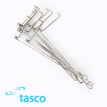 TASCO 자작용 L자형 편대 10개입 9cm 12cm 15cm 스테인레스 원투낚시 선상낚시