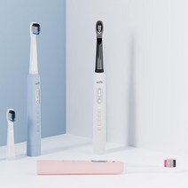 음파 전동칫솔 진동 치아관리 교정 좋은습관 이물질 상쾌 칫솔질 입냄새 양치, 블루