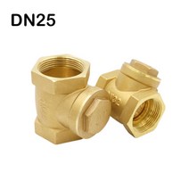 스윙체크밸브 DN25 암나사 황동 스윙 체크 밸브 편도 비 복귀 밸브, 01 DN25
