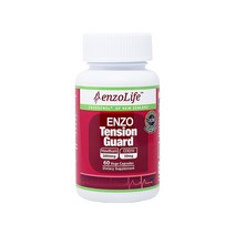 엔조라이프 뉴질랜드 산사나무 추출 Enzo Tension Guard 60캡슐 코큐텐 엔조제놀 성분 포함, 1통, 60개입