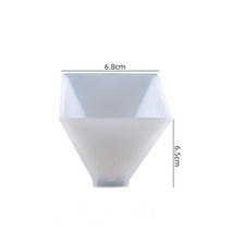 실리콘몰드 수제 석고 시멘트 금형1PCS 5 크기 피라미드 쥬얼리 주조 금형 실리콘 수지 DIY 공예 만들기 에, 05 1
