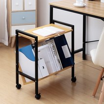 블루밍홈 이동식보조 책상서랍 MDD1 선반 옐로우비치 메이플 520X300