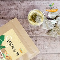 국산 연잎차 삼각티백 100개입, 단품, 티백 선택:페퍼민트차 티백