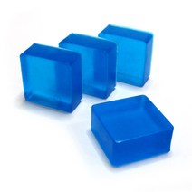 새로핸즈 NO TEA 글리세린 첨가 MP 비누베이스 블루 1kg, 단품