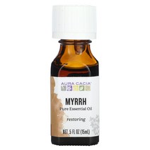 아우라 카시아 Aura Cacia 순수 에센셜 오일 몰약 15ml(5fl oz)110717