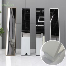 milovhi 국산 거치대 전신거울 400 매장용 드레스룸 매장 현관 전신거울, 전신거울400, 블랙