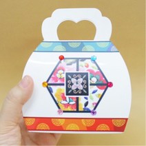 귀여운 새해 설날 복주머니 가방만들기 5인 세뱃돈 지갑 선물상자 6살 7살 수업활동 창체