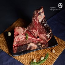 드라이에이징 티본스테이크 450g/550g 국내산 소고기 구이용 스테이크 T본 채끝 안심 캠핑고기 홈파티 요리, 450g, 1개