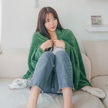 말랑마쥬 포근포근 소프트 극세사 블랭킷 무릎담요