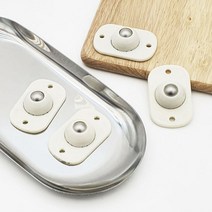볼트랜스퍼 발통 diy바퀴 롤러 4개 부착식 볼캐스터 플라스틱 회전 휠 접착 미니