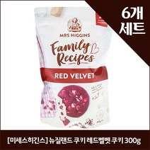 미세스히긴스 뉴질랜드 쿠키 레드벨벳 쿠키 300g x6