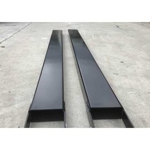 지게차덧발 지게발 확장 3톤 포크 연장 보조발 연결, 3-3.5톤 길이 1.8m 135x55cm