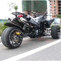 4륜 구동 오토바이 버킷포함 300cc 역삼륜 시골 농업, 럭셔리 250cc14인치 로드 타이어