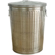 음식점 쓰레기통 뉴욕길거리 벤치 미국식 휴지통 빈티지 엔틱 피자가게 술집 75L, 120리터(직경 47cm x 높이 65cm)