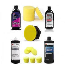 3M 컴파운드 자동차 스크래치 제거 차 기스제거 차량 흠집제거, 5.기본형 스펀지(12개입)
