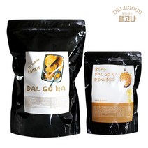 딜리셔스 수제 달고나 쿠키 700g +파우더 700g (1.4kg) 카페토핑