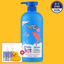 포멀비 탑투토 친환경 유아 클렌저 바디워시 샴푸린스 1000ml 1개, [AA2] 복숭아향 올인원 세정제 1000ml