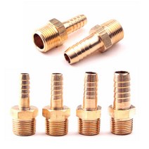 국산 나사 호스 니플 PT 1/4 3/8 1/2 닛플 8 9.5 11 13 16mm 신주 동 호스닛뿔 호스닛플 호스니뿔 배관 볼밸브 닛뿔 호스연결대 호수니플 에어호스 파이프 연결, 나사호스닛플 PT 1_4x8mm