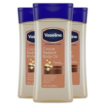 바세린 Vaseline 인텐시브 케어 바디 젤 오일 코코아 래디언트 각 200mL 3팩 328855, Cocoa Radiant _6.8 Fl Oz (Pack