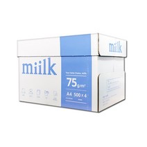 밀크 복사 A4용지 75g 2000매