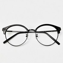 엉클스 하금테 동글이 라운드 뿔테 남여공용 클래식 안경테