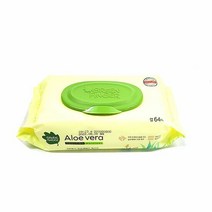 베이비 물티슈 64매X6팩 캡형 물티슈 다용도 티슈, 단품