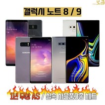 갤럭시노트8 갤럭시노트9 중고폰 공기계 알뜰폰 자급제 리퍼폰 중고, 갤럭시노트8 256GB, B급, 딥씨 블루