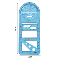 라운드 센터 투명 아크릴 파인더 크리에이티브 선반 작업 나침반 원형 게이지 가공 도구 목재 터닝 드로잉, CHINA, 7x20cm 2, 06 7x20cm