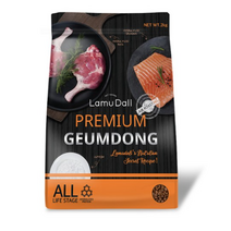 라무달리 강아지 전연령 프리미엄 금동 기능성 사료, 눈물 개선/눈건강, 2kg, 5개