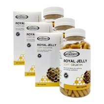 호주 마더네스트 로얄제리 소프트젤 1000mg 365캡슐 x3box 생로얄제리 Royal Jelly, 3box