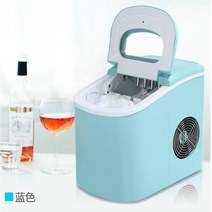 실타래빙수 눈꽃빙수기 우유빙수기계 소형 상업용 자동 제빙기 가정용 아이스 큐브 바 커피 숍, 파란+220V+미국