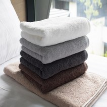 호텔수건 부드러운 40수 코마사 170g, 브라운, 20장