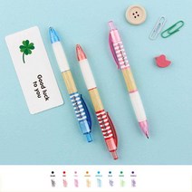 신우기업 대핵상 새학기 강의 필기 도구 8색 컬러 볼펜 세트, 1개, 1개