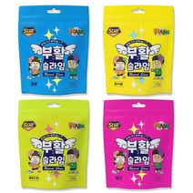 보아스린 쁠루모 흔한남매 슬라임 부활슬라임 4색 120g, 블루