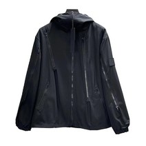 2018 봄 가을 남성 재킷 후드 재킷 남성 지퍼 방풍 재킷 M-3XL