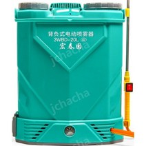 리튬 배터리 충전식 농약분무기 20L 농약살포기 자동 대용량 배낭식 고압 소독 농약 분사용, 20L 10A 고압펌프형