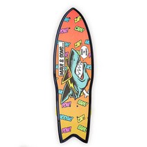 Maui and Sons Carver 캐스터 쇼트보드 스케이트보드