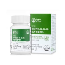 비타민 B 콤플렉스 b1 b2 b6 b12 복합 기능성 이산화규소 첨가물 없는 정