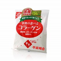 일본콜라겐 남자 하나마이 저분자콜라겐펩타이드 100% 족발 돈피 동물성 콜라겐 3000달톤 120g 1팩