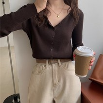 김남영 수지 한예슬 수애 긴팔 가디건 공효진 이나영 전혜빈 얇은 니트 카디건 가을
