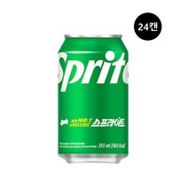 코카콜라 스프라이트 355ml x 24캔 k, 상세페이지 참조, 상세페이지 참조