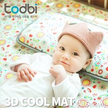 토드비 3D 에어매쉬 쿨매트 숨쉬는 매트 사계절용, 플라워가든
