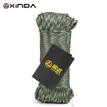 Xinda 캐치 로프 등산 야외 보조 라인 9 코어 인명 구조 장비 안전 31 미터, [07] Camouflage-50m