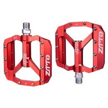MTB 산악 자전거 페달 플랫폼 플랫 자전거 페달 알루미늄 합금 미끄럼 방지 9/16 