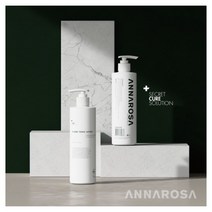 안나로자 에스 큐어 토닉로션 500ml 병풀추출물 90% 함량의 순한 민감성피부 추천 대용량 진정 토너 + 안나로자 샘플set