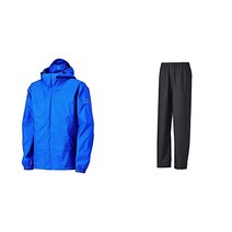 166913 골프비옷 Mizuno B2JE0A01 남성용 Bergtech 아쿠아 블록 레인 재킷 20회 세탁 후에도 발수성 일반 야외 사용, 매질, 프린세스 블루를 설정