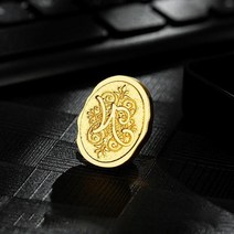 문자각인 금형26 글자 A - Z 레트로 왁스 인감 스탬프 알파벳 문자 빈티지 공예 씰링 헤드 포렌벨로프 웨딩, 14 N